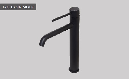 Blutide NeoBlack Tall Basin Mixer